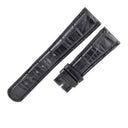 ランゲ&ゾーネ LANGE&SOHNE ブラック クロコダイル 腕時計パーツ 純正 替え ベルト ストラップ クロコ バンド 替え 20ｍｍ ブラック 黒