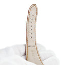 ブルガリ BVLGARI アショーマ（AA48）用 クロコバンド M ブラウン クロコダイル ステンレススチール 腕時計パーツ 純正 替え ベルト ストラップ 28mm 純正SS製バックル付 ブラウン 茶