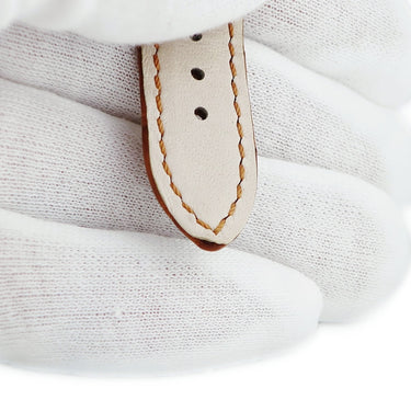 ブルガリ BVLGARI アショーマ（AA48）用 クロコバンド M ブラウン クロコダイル ステンレススチール 腕時計パーツ 純正 替え ベルト ストラップ 28mm 純正SS製バックル付 ブラウン 茶