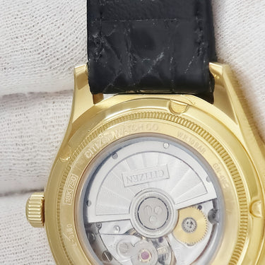 腕時計 シチズン CITIZEN ザ・シチズン 80周年記念モデル CTY57-1281 自動巻き メンズ K18YG無垢 限定80本 Cal.0910 雪