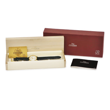 腕時計 シチズン CITIZEN ザ・シチズン 80周年記念モデル CTY57-1281 自動巻き メンズ K18YG無垢 限定80本 Cal.0910 雪