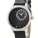 腕時計 ジャケ・ドロー Jaquet Droz プティ ウール ミニット デイト アストラル J021010201 自動巻き メンズ OH済 純正ダイヤ 黒