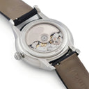 腕時計 ジャケ・ドロー Jaquet Droz プティ ウール ミニット デイト アストラル J021010201 自動巻き メンズ OH済 純正ダイヤ 黒