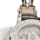 腕時計 ショパール CHOPARD ミッレミリア クロノ 168995-3002 自動巻き メンズ ブラック ホワイト スプリットセコンド