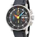 アランシルベスタイン ALAIN SILBERSTEIN クロノ バウハウス デイデイト LW05100 自動巻き メンズ 赤 青 黄 デイ＆ナイト表示 限定