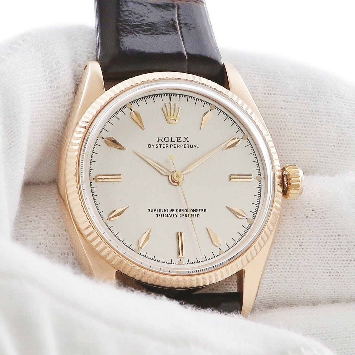 ROLEX オイスター パーペチュアル自動巻き時計 ロレックス ROLEX オイスター パーペチュアル 6567 89*** 自動