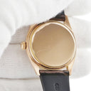 腕時計 ロレックス ROLEX オイスター パーペチュアル 6567 89*** 自動巻き メンズ OH済 89*** K18PG無垢製 シルバー