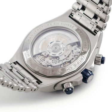 ブライトリング BREITLING スーパー クロノマット B01 44 AB0136 自動巻き メンズ OH済 ブルー