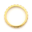 ブシュロン BOUCHERON キャトル クル ド パリ ミディアム JAL00008 イエローゴールド K18YG #50 リング 指輪 Au750 18K 18金 ピラミッド型カット 10号