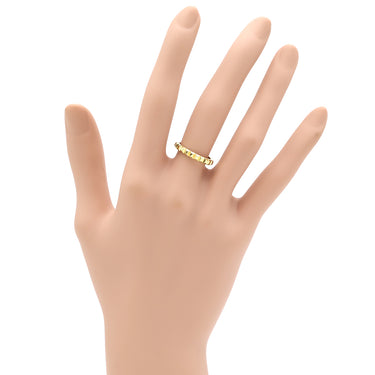 ブシュロン BOUCHERON キャトル クル ド パリ ミディアム JAL00008 イエローゴールド K18YG #50 リング 指輪 Au750 18K 18金 ピラミッド型カット 10号