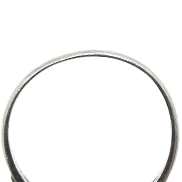 ノンブランド NON BRAND 青石リング プラチナシルバー Pt850 色石 リング 指輪 青 ブルー ホールマーク 11.5号