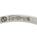 ノンブランド NON BRAND 青石リング プラチナシルバー Pt850 色石 リング 指輪 青 ブルー ホールマーク 11.5号