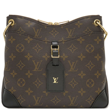 ルイヴィトン LOUIS VUITTON オデオンNM PM M45353 ノワール モノグラムキャンバス ショルダーバッグ ゴールド金具