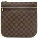 ルイヴィトン LOUIS VUITTON ポシェット ボスフォール N51111 ダミエエベヌ ダミエキャンバス ショルダーバッグ ゴールド金具 茶