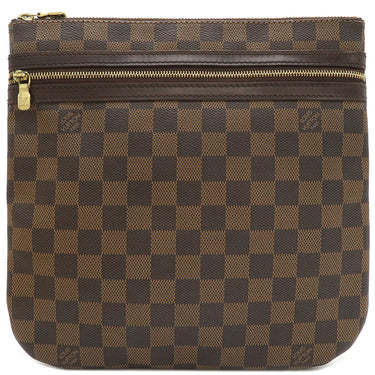 ルイヴィトン LOUIS VUITTON ポシェット ボスフォール N51111 ダミエエベヌ ダミエキャンバス ショルダーバッグ ゴールド金具 茶
