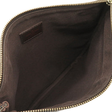 ルイヴィトン LOUIS VUITTON ポシェット ボスフォール N51111 ダミエエベヌ ダミエキャンバス ショルダーバッグ ゴールド金具 茶