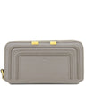 クロエ Chloe マーシー CHC10UP571161053 CASHMERE GREY グレインカーフレザー 長財布 ゴールド金具 ラウンドファスナー