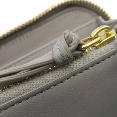 クロエ Chloe マーシー CHC10UP571161053 CASHMERE GREY グレインカーフレザー 長財布 ゴールド金具 ラウンドファスナー