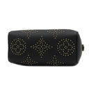 ルイヴィトン LOUIS VUITTON ナノ スピーディ バンドリエール M46745 ノワール モノグラムアンプラントスタッズ 2WAYバッグ ゴールド金具 黒 ショルダー