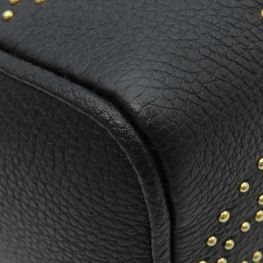 ルイヴィトン LOUIS VUITTON ナノ スピーディ バンドリエール M46745 ノワール モノグラムアンプラントスタッズ 2WAYバッグ ゴールド金具 黒 ショルダー