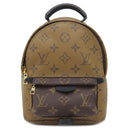 ルイヴィトン LOUIS VUITTON パームスプリングス MINI M44872 モノグラム モノグラムキャンバス モノグラムリバースキャンバス 2WAYバッグ ゴールド金具 茶 バックパック