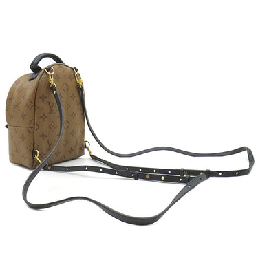 ルイヴィトン LOUIS VUITTON パームスプリングス MINI M44872 モノグラム モノグラムキャンバス モノグラムリバースキャンバス 2WAYバッグ ゴールド金具 茶 バックパック