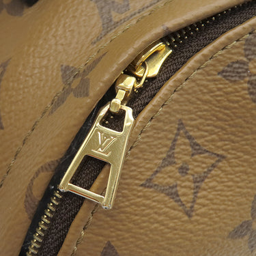 ルイヴィトン LOUIS VUITTON パームスプリングス MINI M44872 モノグラム モノグラムキャンバス モノグラムリバースキャンバス 2WAYバッグ ゴールド金具 茶 バックパック