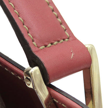 グッチ GUCCI グッチシマ ホースビット 145993 ピンク レザー ハンドバッグ ゴールド金具 トート ショルダー 肩掛け