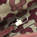 グッチ GUCCI グッチシマ ホースビット 145993 ピンク レザー ハンドバッグ ゴールド金具 トート ショルダー 肩掛け