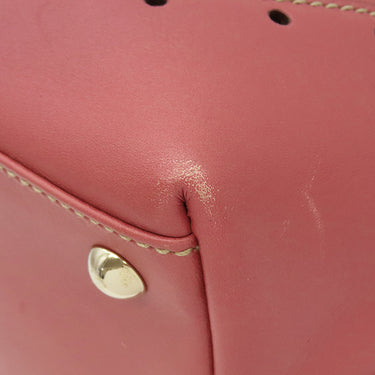グッチ GUCCI グッチシマ ホースビット 145993 ピンク レザー ハンドバッグ ゴールド金具 トート ショルダー 肩掛け