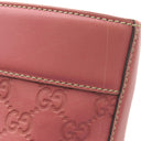 グッチ GUCCI グッチシマ ホースビット 145993 ピンク レザー ハンドバッグ ゴールド金具 トート ショルダー 肩掛け
