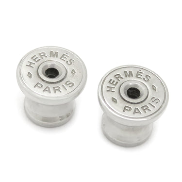 エルメス HERMES ポップアッシュ Hピアス ミニ ジョーヌスフルパールXシルバー メタル エナメル ピアス ミニポップ H型 新品 未使用