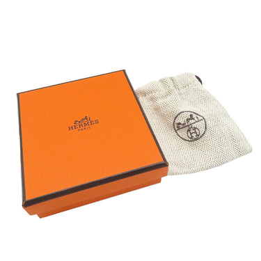 エルメス HERMES ポップアッシュ Hピアス ミニ ジョーヌスフルパールXシルバー メタル エナメル ピアス ミニポップ H型 新品 未使用