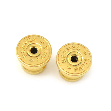 エルメス HERMES ポップアッシュ Hピアス ミニ ローズドラジェXゴールド GP エナメル ピアス ゴールド金具 H型