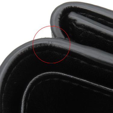 クリスチャン・ディオール Christian Dior CD Icon 三つ折りウォレット 2ESBC110CDI ブラック グレインドカーフスキン 三つ折り財布 シルバー金具 黒 コンパクトウォレット