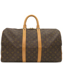 ルイヴィトン LOUIS VUITTON キーポル 45 M41428 モノグラム モノグラムキャンバス ボストンバッグ ゴールド金具 茶 トラベルバッグ 鍵/パドロック欠品