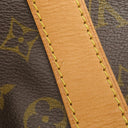 ルイヴィトン LOUIS VUITTON キーポル 45 M41428 モノグラム モノグラムキャンバス ボストンバッグ ゴールド金具 茶 トラベルバッグ 鍵/パドロック欠品