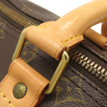 ルイヴィトン LOUIS VUITTON キーポル 45 M41428 モノグラム モノグラムキャンバス ボストンバッグ ゴールド金具 茶 トラベルバッグ 鍵/パドロック欠品