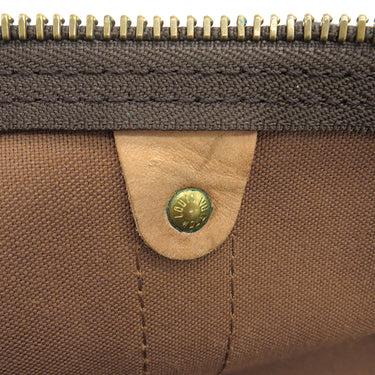 ルイヴィトン LOUIS VUITTON キーポル バンドリエール 55 M41414 モノグラム モノグラムキャンバス ボストンバッグ ゴールド金具 茶 鍵/パドロック欠品