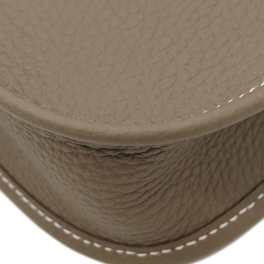 エルメス HERMES エヴリンTPM アマゾン エトゥープ×ブルーインディゴ トリヨンクレマンス ショルダーバッグ シルバー金具 新品 未使用 グレージュ