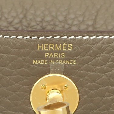 エルメス HERMES リンディ ミニ 20 エトゥープ トリヨンクレマンス ショルダーバッグ ゴールド金具 新品 未使用 グレージュ