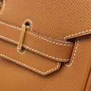 エルメス HERMES バーキン35 ゴールド ヴォーエプソン ハンドバッグ ゴールド金具 茶