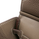 エルメス HERMES バーキン30 エトゥープ トリヨンクレマンス ハンドバッグ シルバー金具 グレージュ