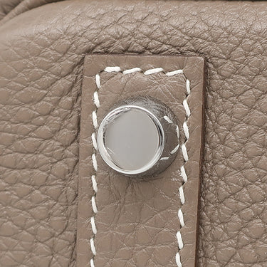 エルメス HERMES バーキン30 エトゥープ トリヨンクレマンス ハンドバッグ シルバー金具 グレージュ
