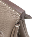 エルメス HERMES バーキン30 エトゥープ トリヨンクレマンス ハンドバッグ シルバー金具 グレージュ