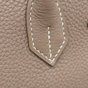 エルメス HERMES バーキン30 エトゥープ トリヨンクレマンス ハンドバッグ シルバー金具 グレージュ