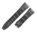 オーデマピゲ AUDEMARS PIGUET 純正 CODE 11.59 バイ オーデマ ピゲ用 クロコバンド ブラック クロコダイル 腕時計パーツ 未使用 替え ベルト ストラップ  22ｍｍ ブラック 黒