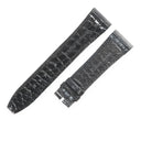 オーデマピゲ AUDEMARS PIGUET 純正 CODE 11.59 バイ オーデマ ピゲ用 クロコバンド ブラック クロコダイル 腕時計パーツ 未使用 替え ベルト ストラップ  22ｍｍ ブラック 黒