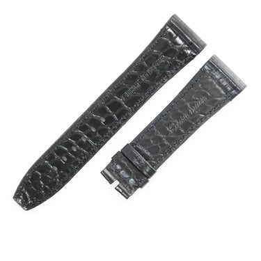 オーデマピゲ AUDEMARS PIGUET 純正 CODE 11.59 バイ オーデマ ピゲ用 クロコバンド ブラック クロコダイル 腕時計パーツ 未使用 替え ベルト ストラップ  22ｍｍ ブラック 黒