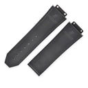 ウブロ HUBLOT クラシックフュージョン 521用 クロコ×ラバーバンド ブラック クロコダイル ラバー 腕時計パーツ 純正 替え ベルト ストラップ 26mm ブラック 黒